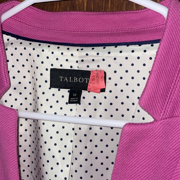 Talbots pink blazer - Picture 2 of 5